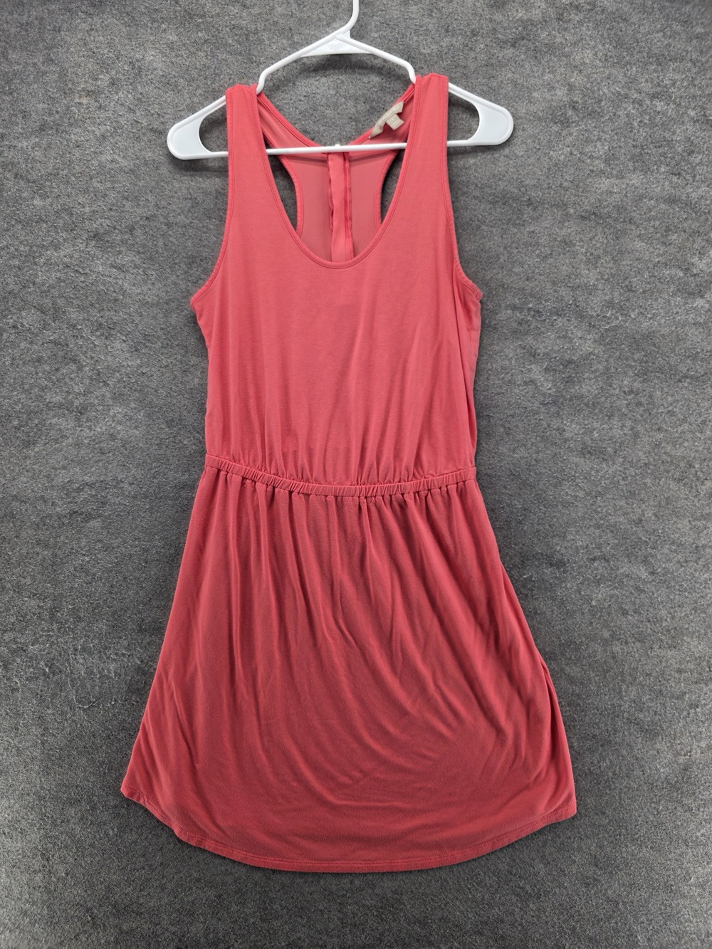 Banana Republic Dress Womens S Pink Tank Sundress Short Scoop Neck Strappy